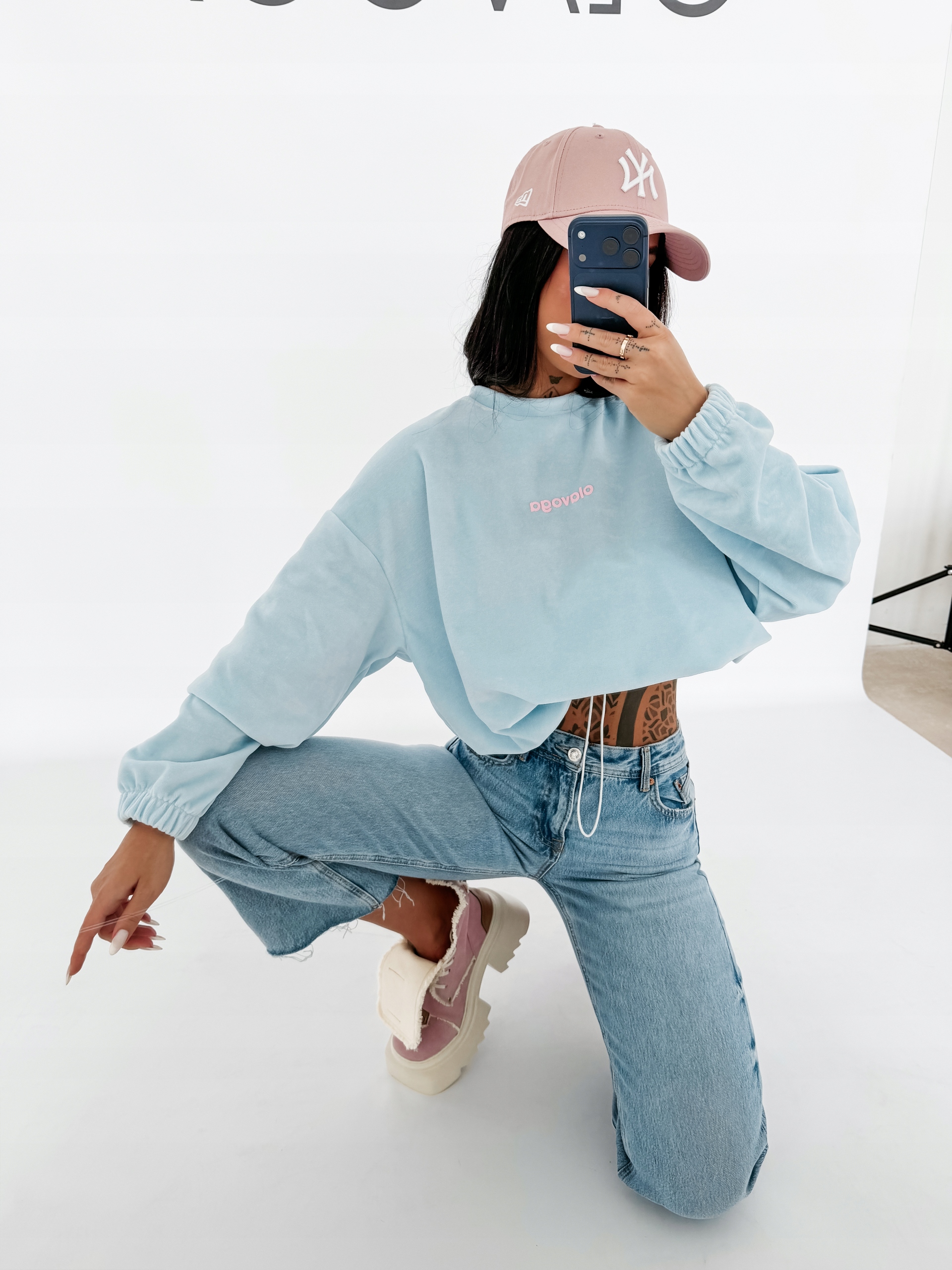 Mikina Velvora Olavoga Modrá S