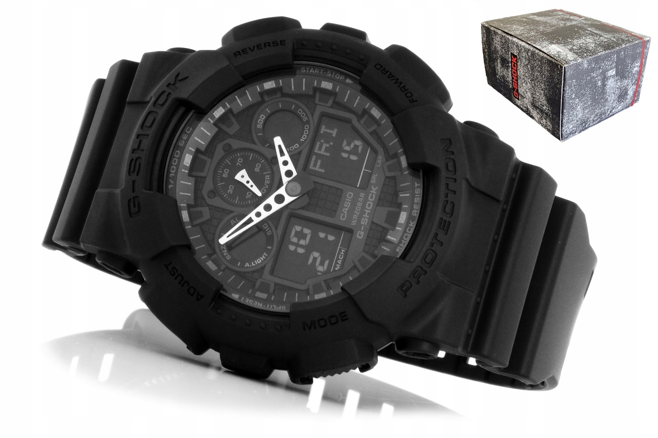 Pánské Hodinky Casio G-shock GA-100-1A1ER Sport Box