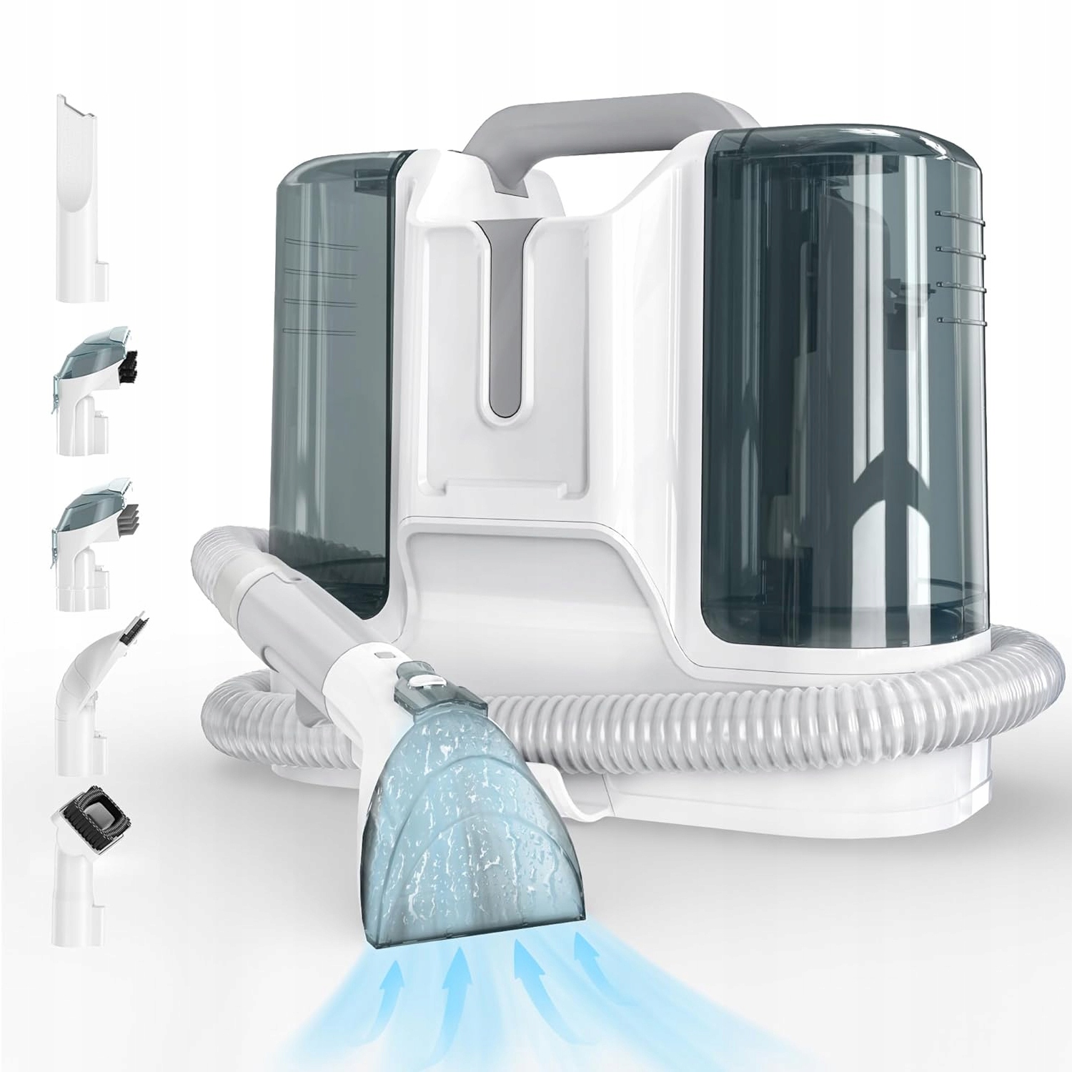 Tepovač Na Pranie Čalúnenia, Kobercov, Absorpcia Vody 150W S 6 Doplnky