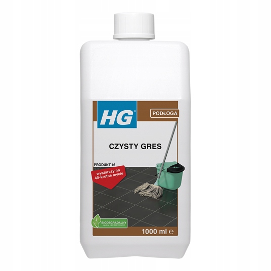 

Hg Czysty Gres Koncentrat Płyn Do Mycia Podłóg 1L