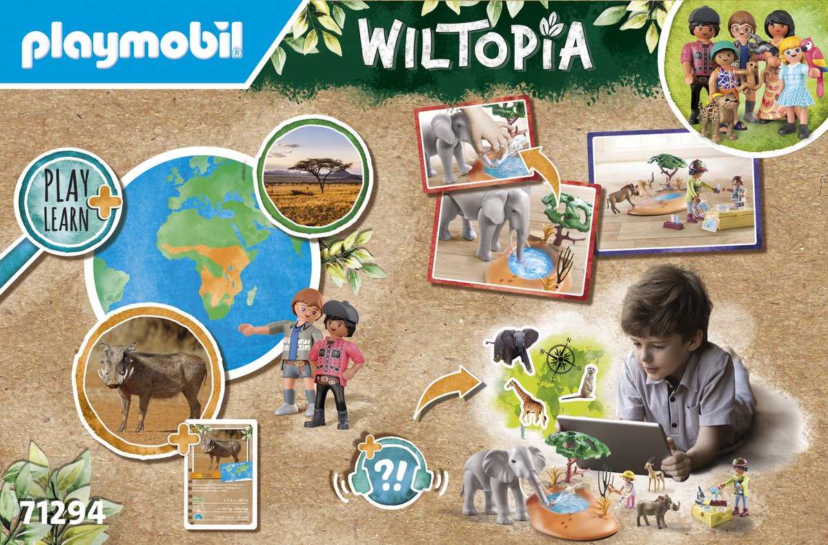 PLAYMOBIL WILTOPIA WYCIECZKA DO WODOPOJU 71294 Stan opakowania oryginalne