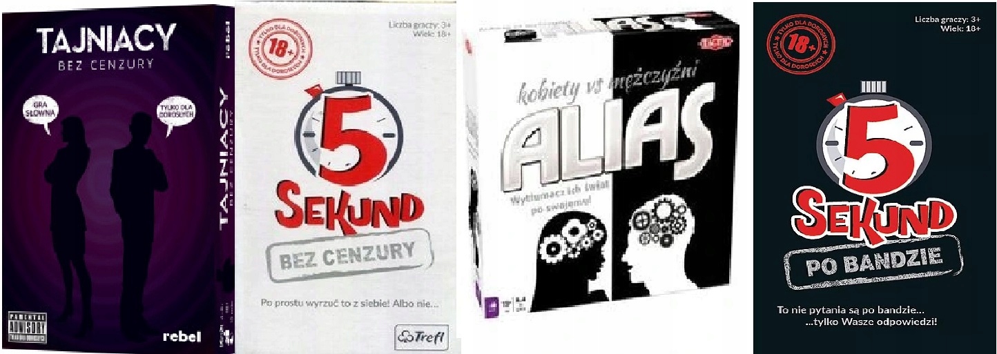 Tajniacy 5 sekund bez cenzury Alias kobiety 5 sekund Po bandzie