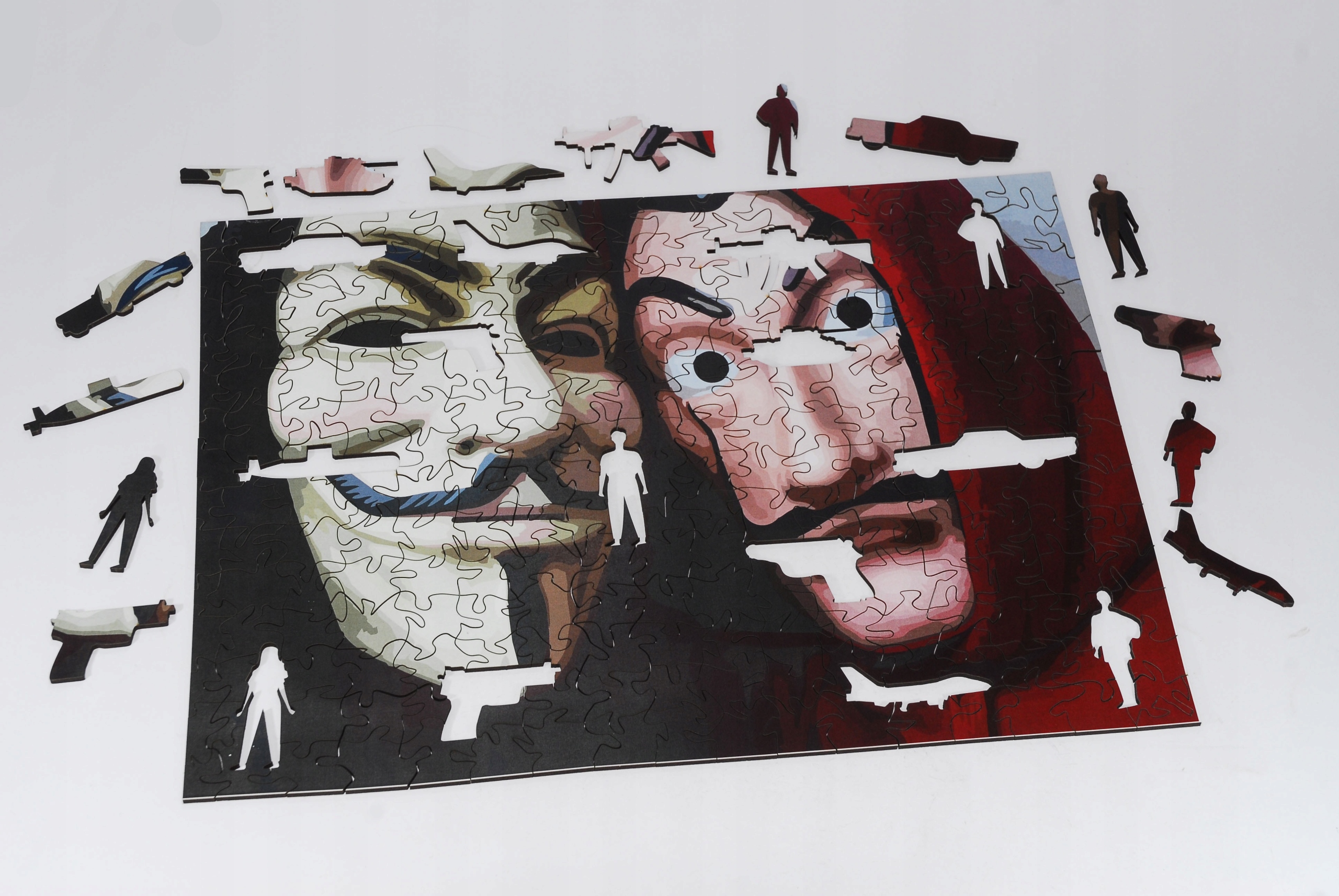 Puzzle Drewniane Premium EKO Układanka DaLi A3 Kod producenta 218