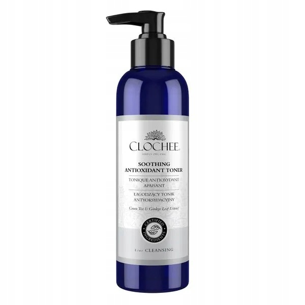 Clochee Cleansing, zklidňující antioxidační tonikum, 250 ml