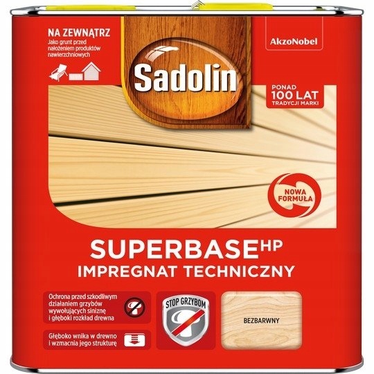

Sadolin SUPER-Base Hp 2,5L impregnat techniczny