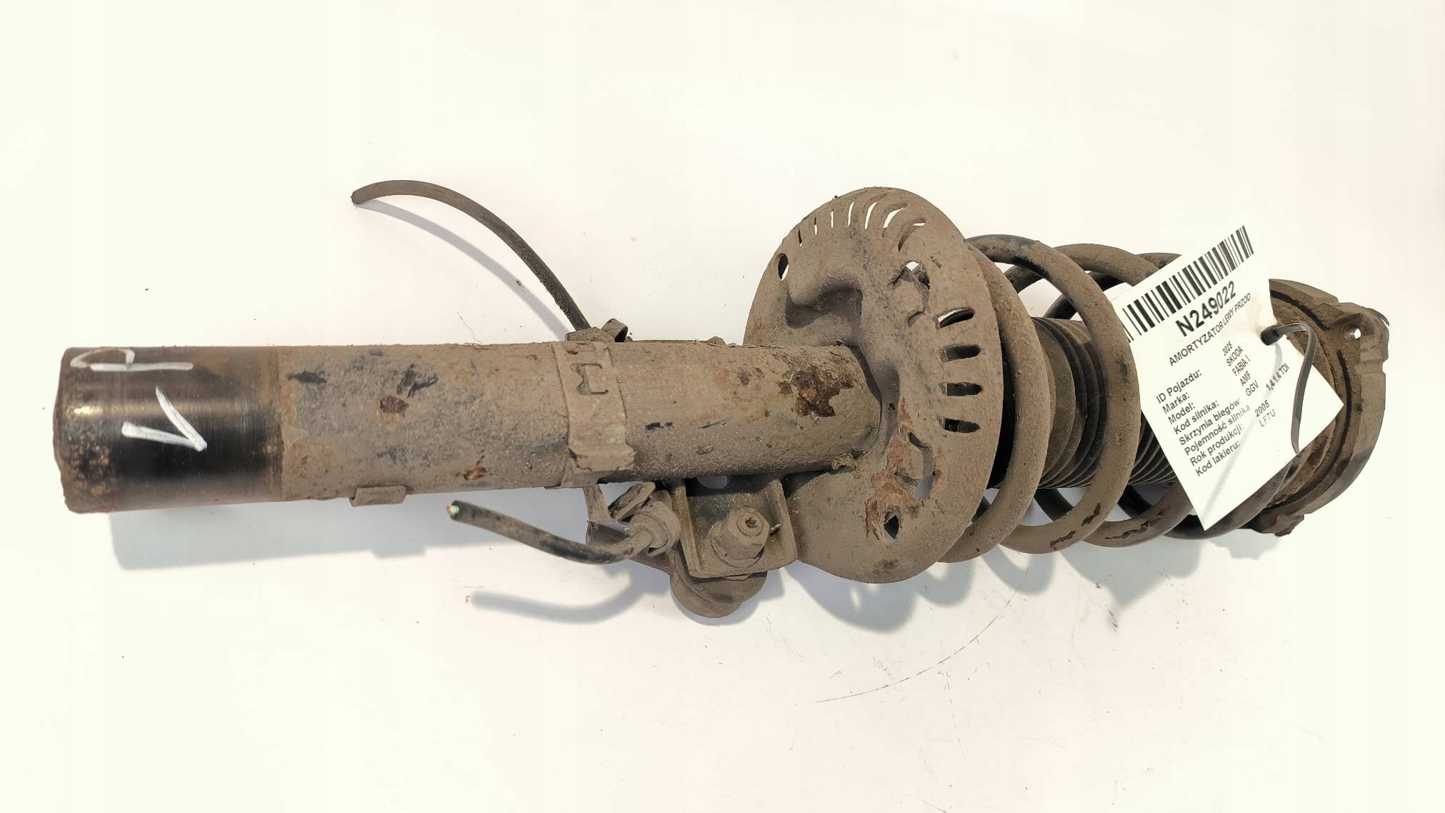 shock absorber left front SKODA FABIA and