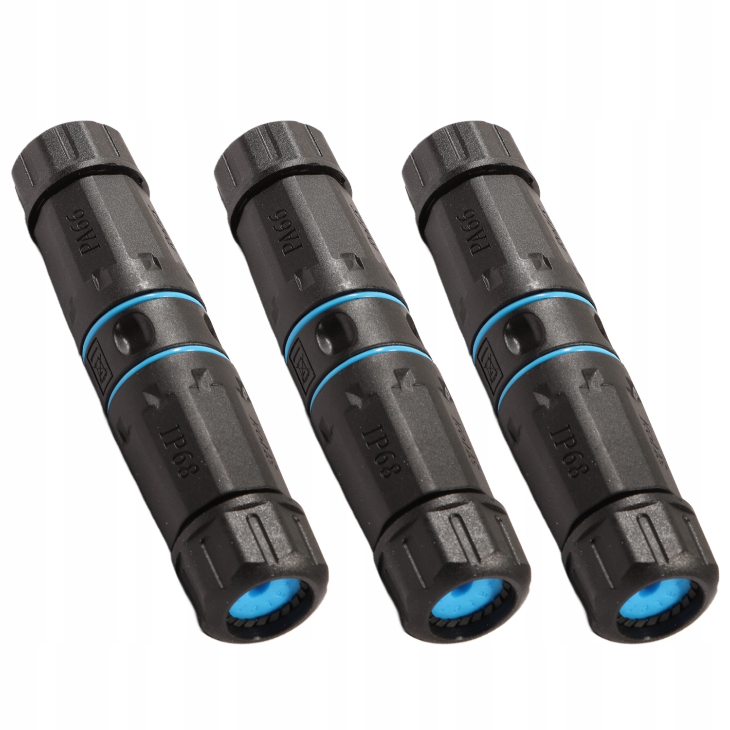 Vodotěsná Spojka RJ45 Kat 6A IP68 M23 Pro Venkovní Prostředí