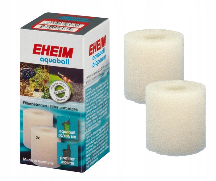 

Eheim Wkłąd Gąbkowy Do Aquaball/biopower 2SZT