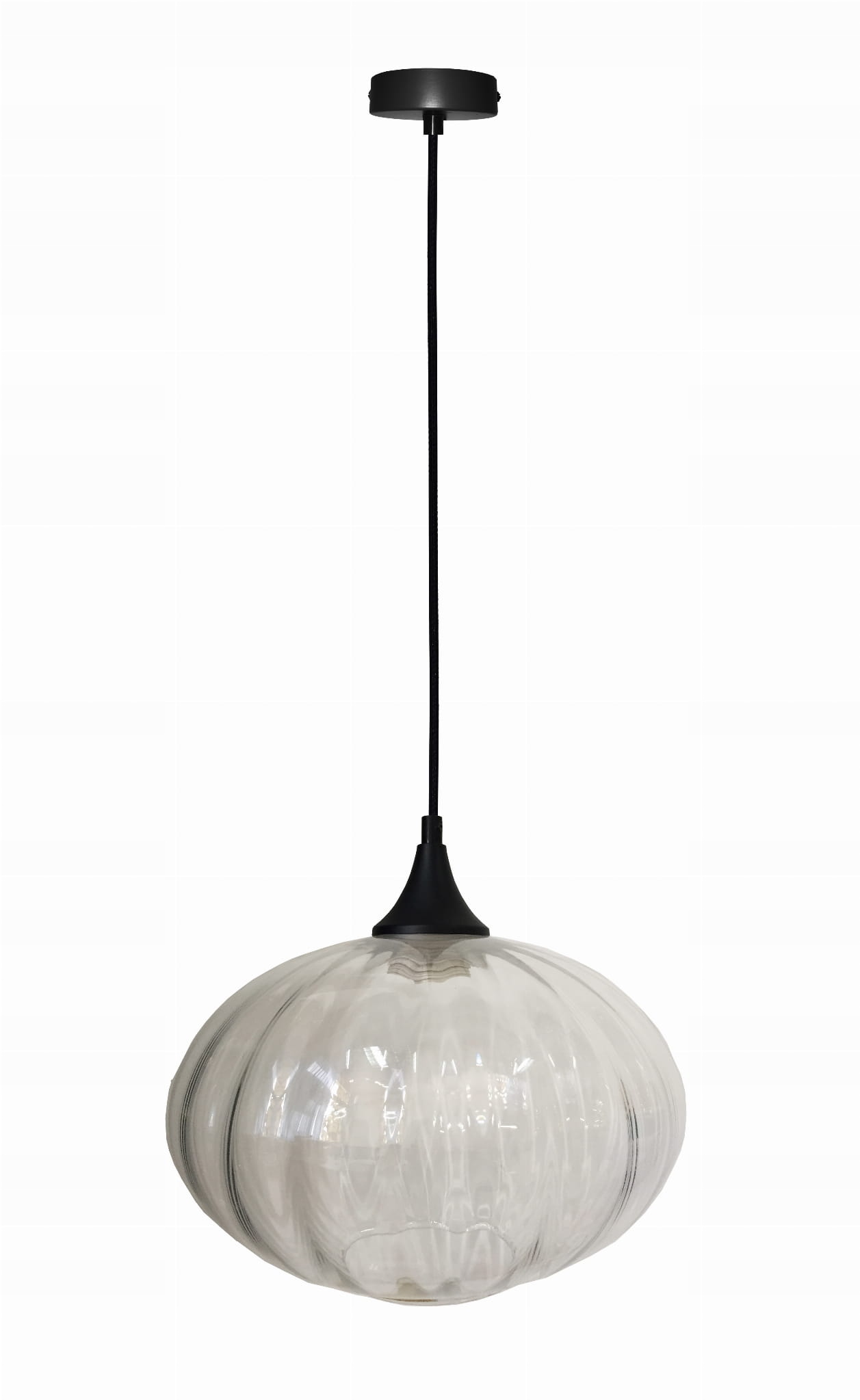 Závěsná Lampa Exeter 1X40W E27 Černá
