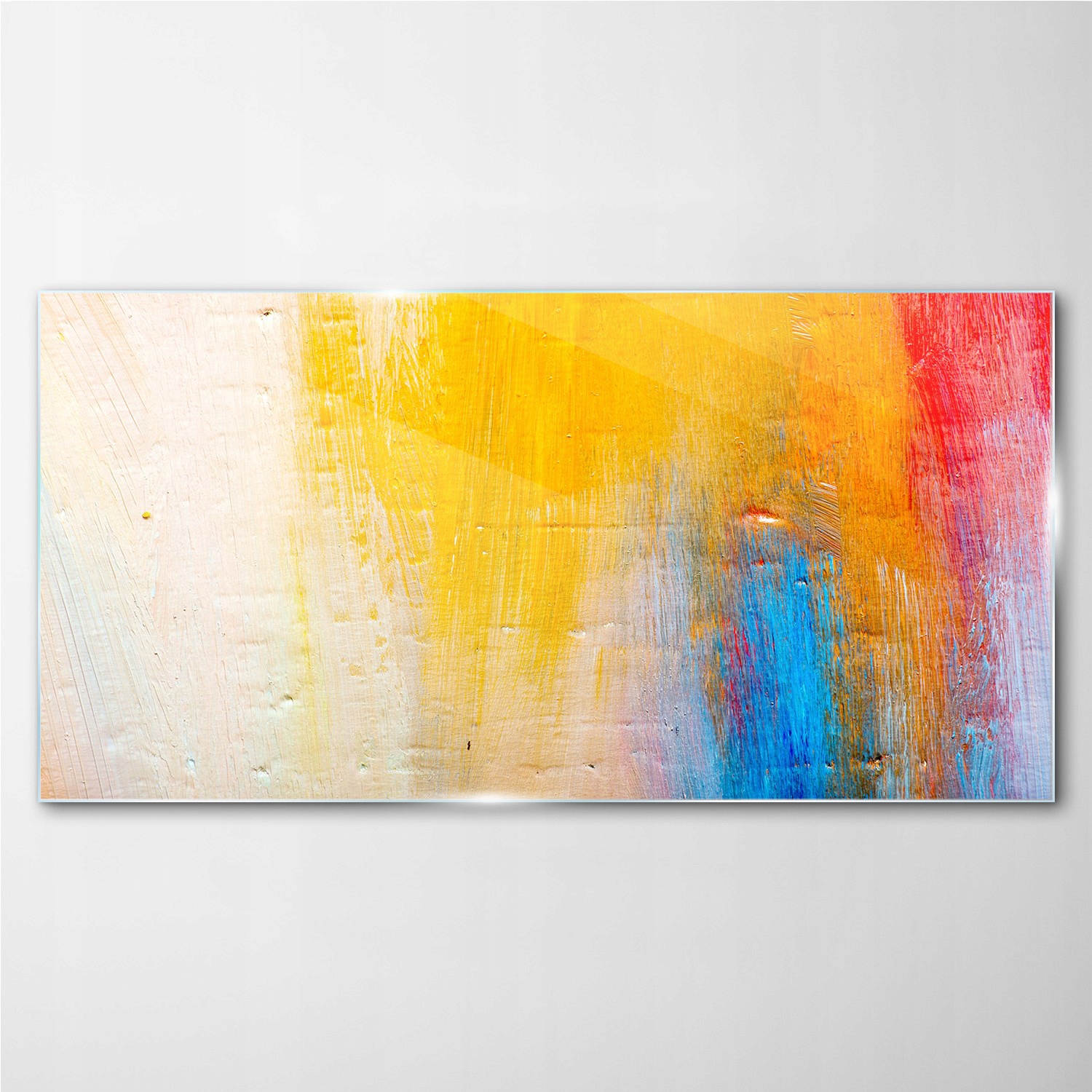 

Foto-obraz szklany Malarskie bohomazy 140x70 cm