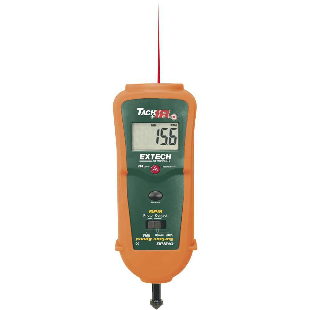 Tachometr Extech RPM10 metoda