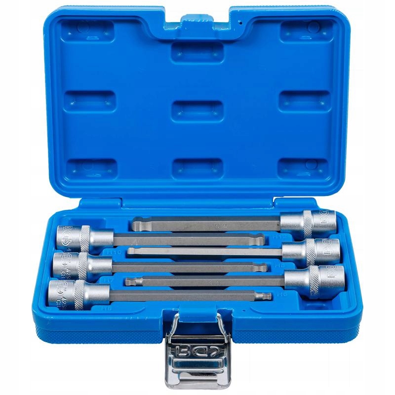 Sada 6 nástavců s šestihranným bitem s kulovou hlavou 5-12 mm, 12,5 mm 1/2"
