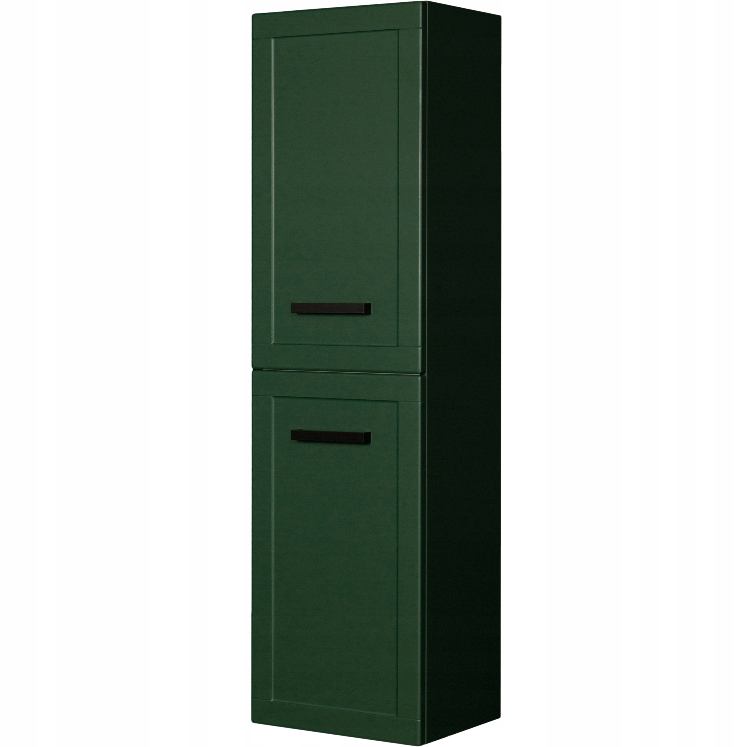 MEIVA meble łazienkowe zielony wysoki regał