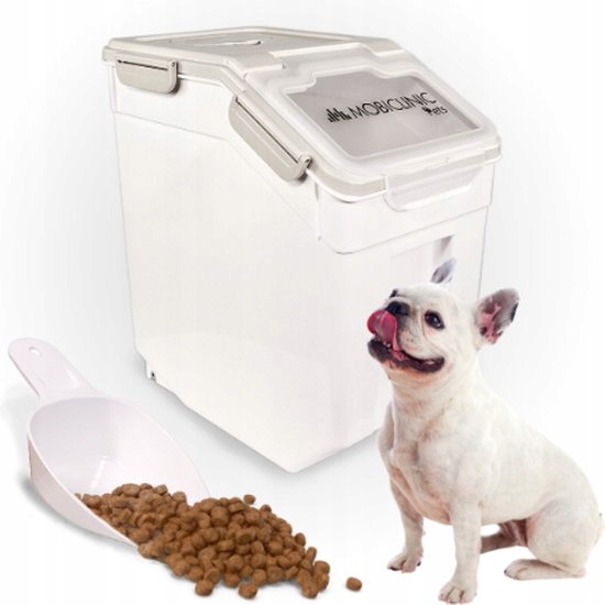 Levně Mobiclinic Zásobník na krmivo pro zvířata Objem 20 l 8 kg Hermetický