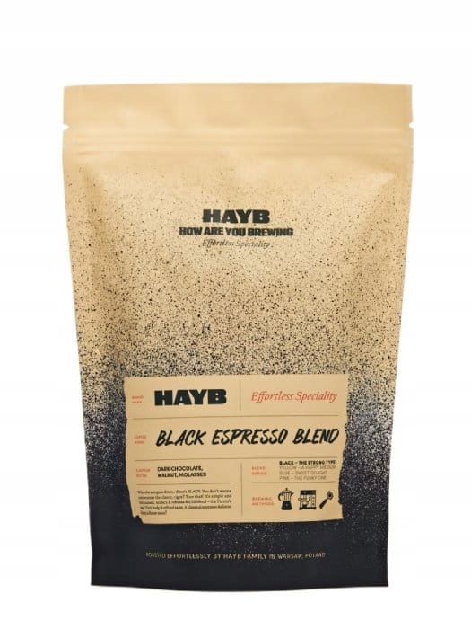Hayb Kawa ziarnista Black Espresso Blend 1kg