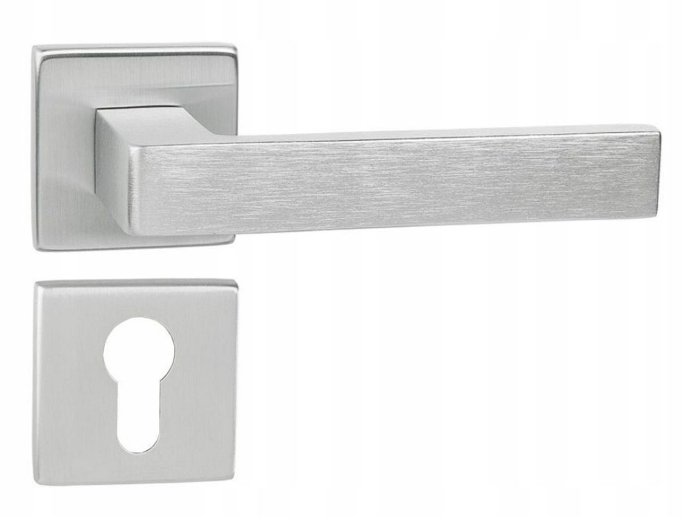 italská klika Spigola Qr Sl chrom mat rozety Wb