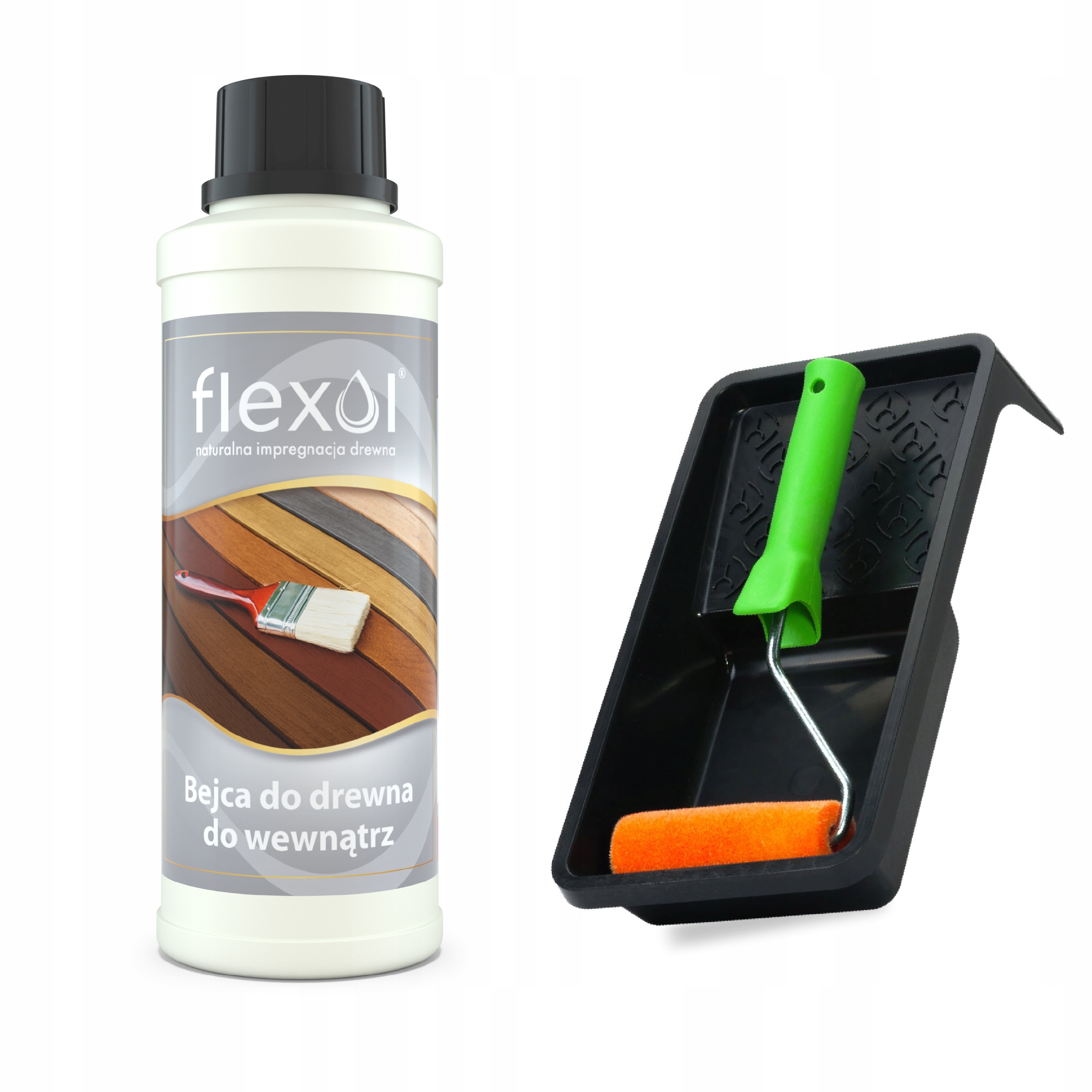 

Bejca Flexol do drewna wew.ekologiczna Beż 0,25L