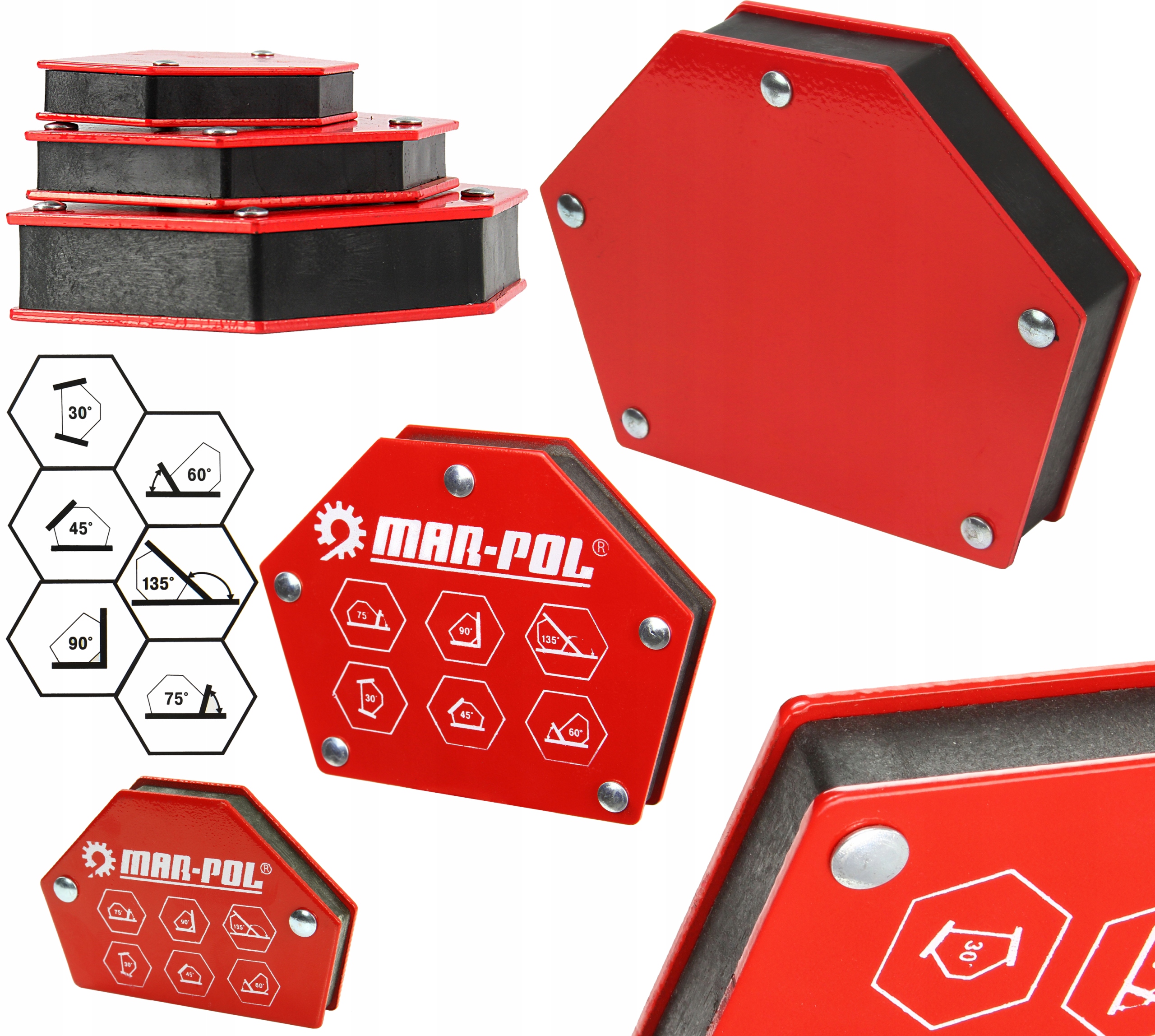 УГОЛЬНИК-ДЕРЖАТЕЛЬ МАГНИТНЫЙ СВАРОЧНЫЙ КОМПЛЕКТ