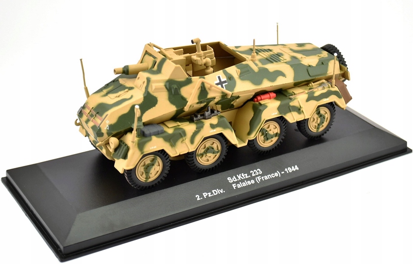 Sd.Kfz. 233 2. Pz.Div. Falaise (Francie) 1944 1:43 Eaglemoss