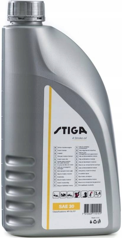 

Olej Do Kosiarki 1.4L Sae 30 Stiga 1111-9236-01