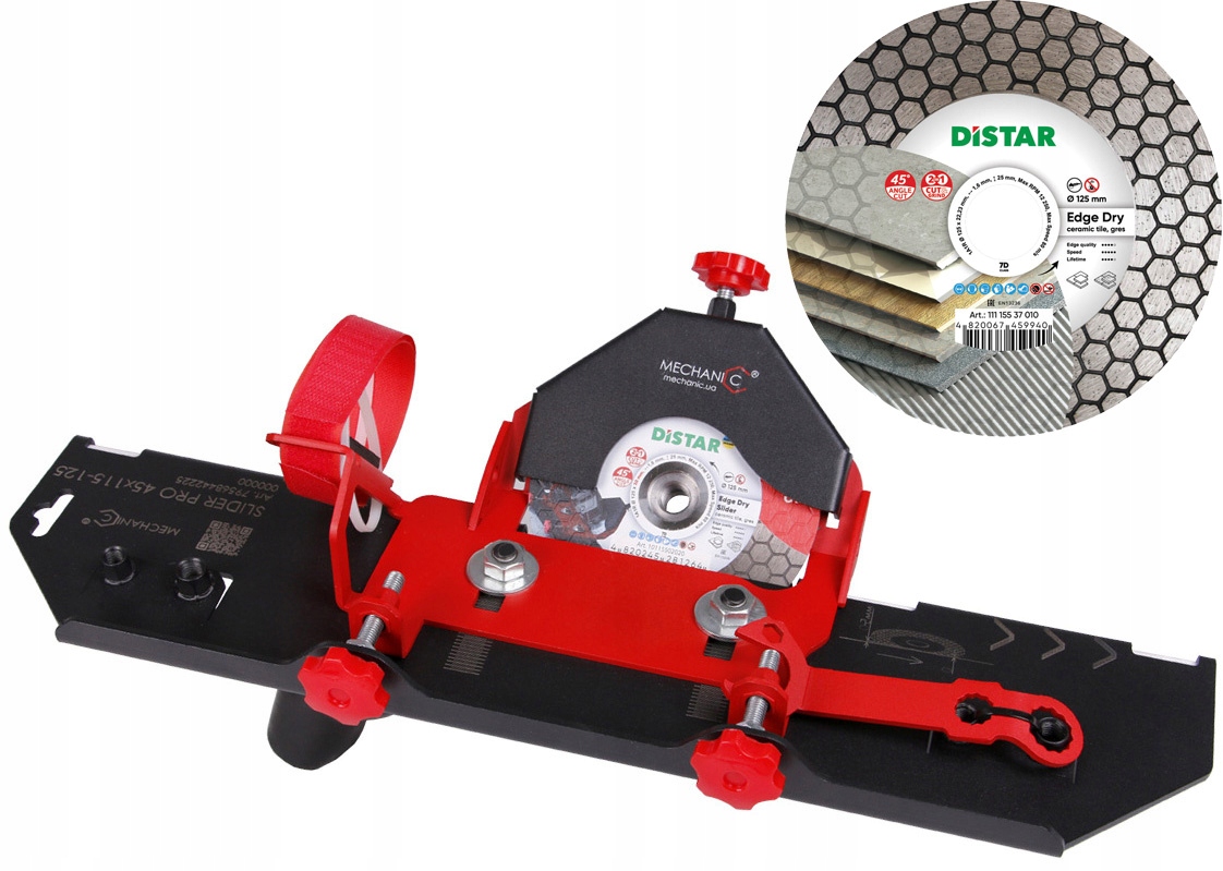 Przystawka Kątowa Do Cięcia Pod Kątem 45° Slider Pro Mechanic Tarcza Edge