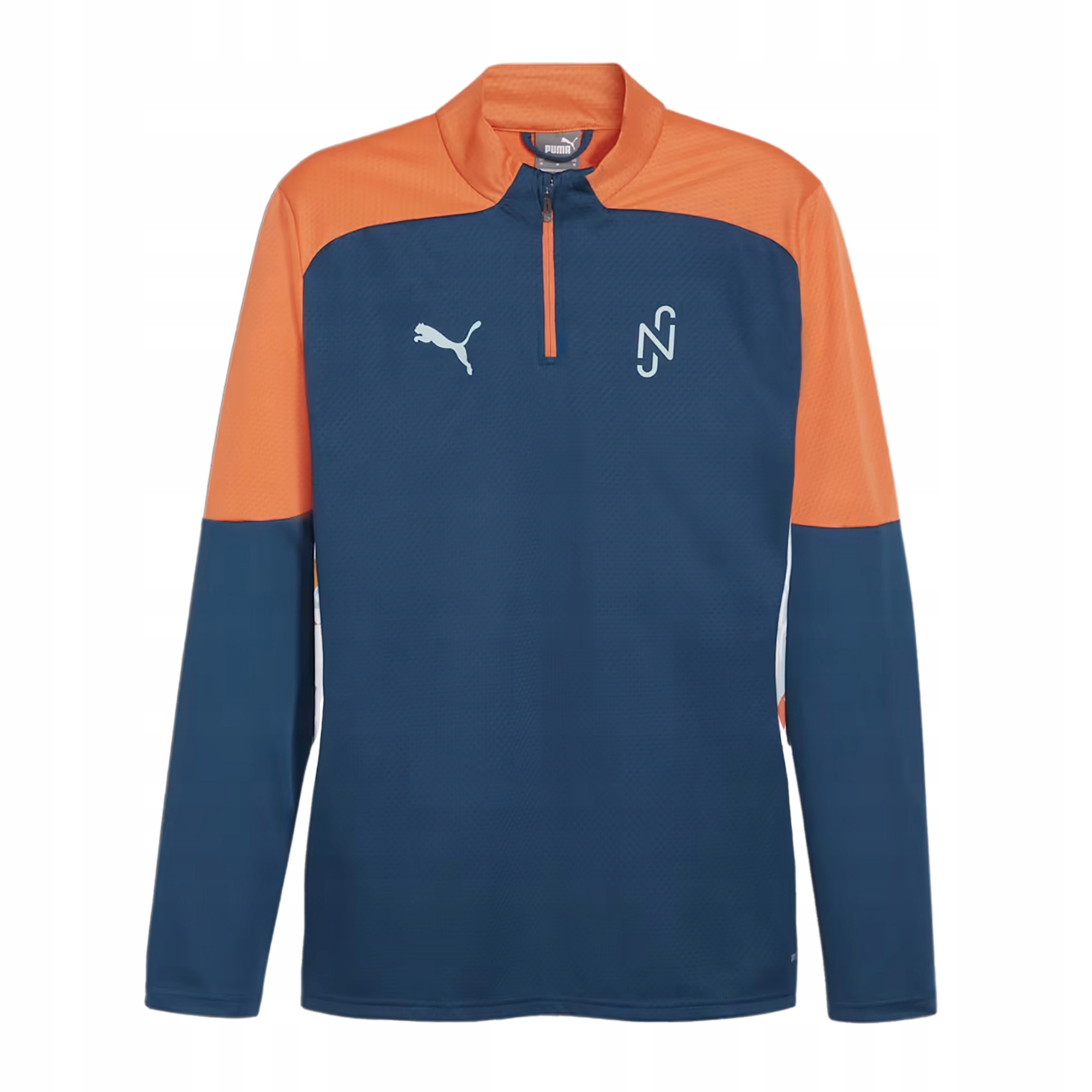 Bluza piłkarska męska Puma Neymar Jr Creativity 1/4 Zip Top tropic/hot S