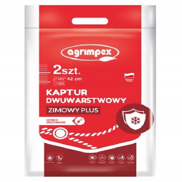 

Kaptur Dwuwarstwowy Agrowłóknina 65 X 90 CM 2 Szt