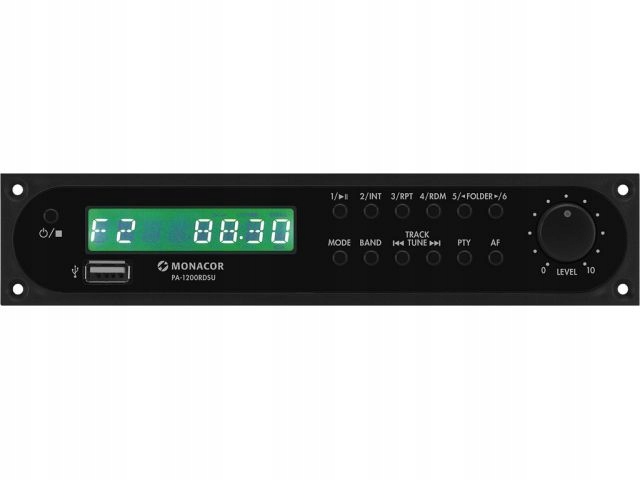 

Monacor PA-1200RDSU Moduł tunera Fm/am z Rds