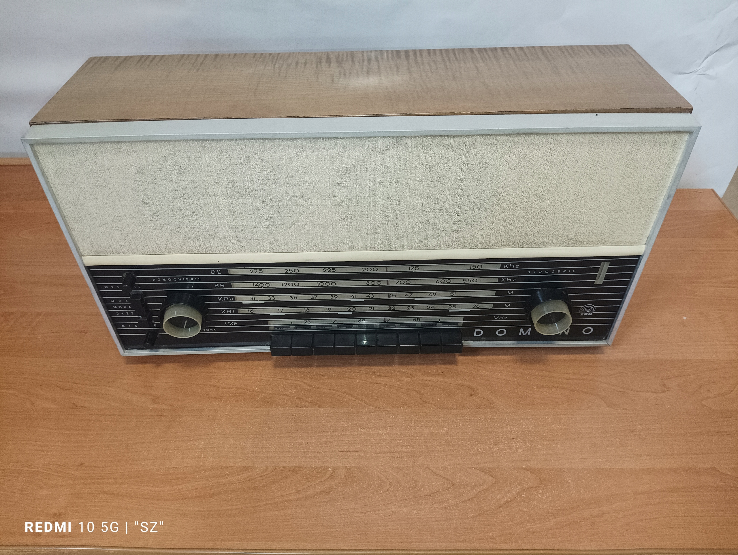 RADIO DOMINO - NR 001250 - ZRK - 1965 ROK - GRA.