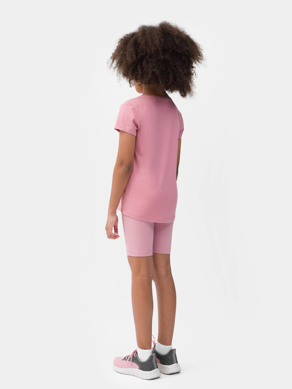 KOSZULKA DZIEWCZĘCA 4F T-SHIRT BAWEŁNA 146 Materiał dominujący bawełna