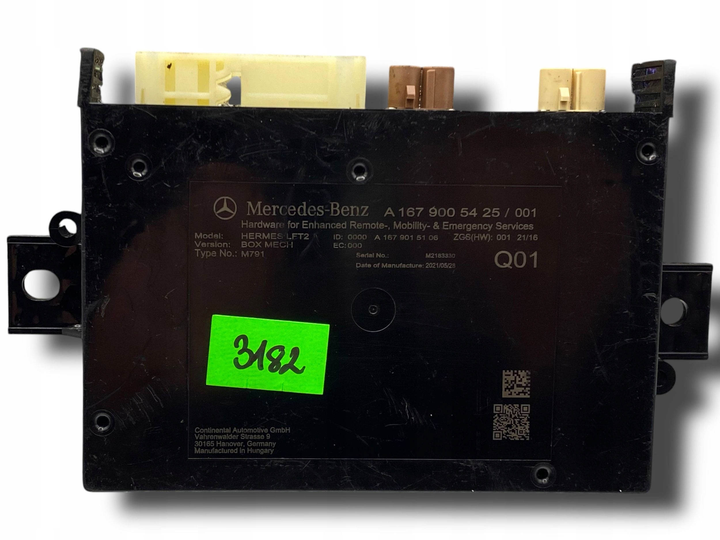 MERCEDES W213 control unit module SOS 1679005425 $J