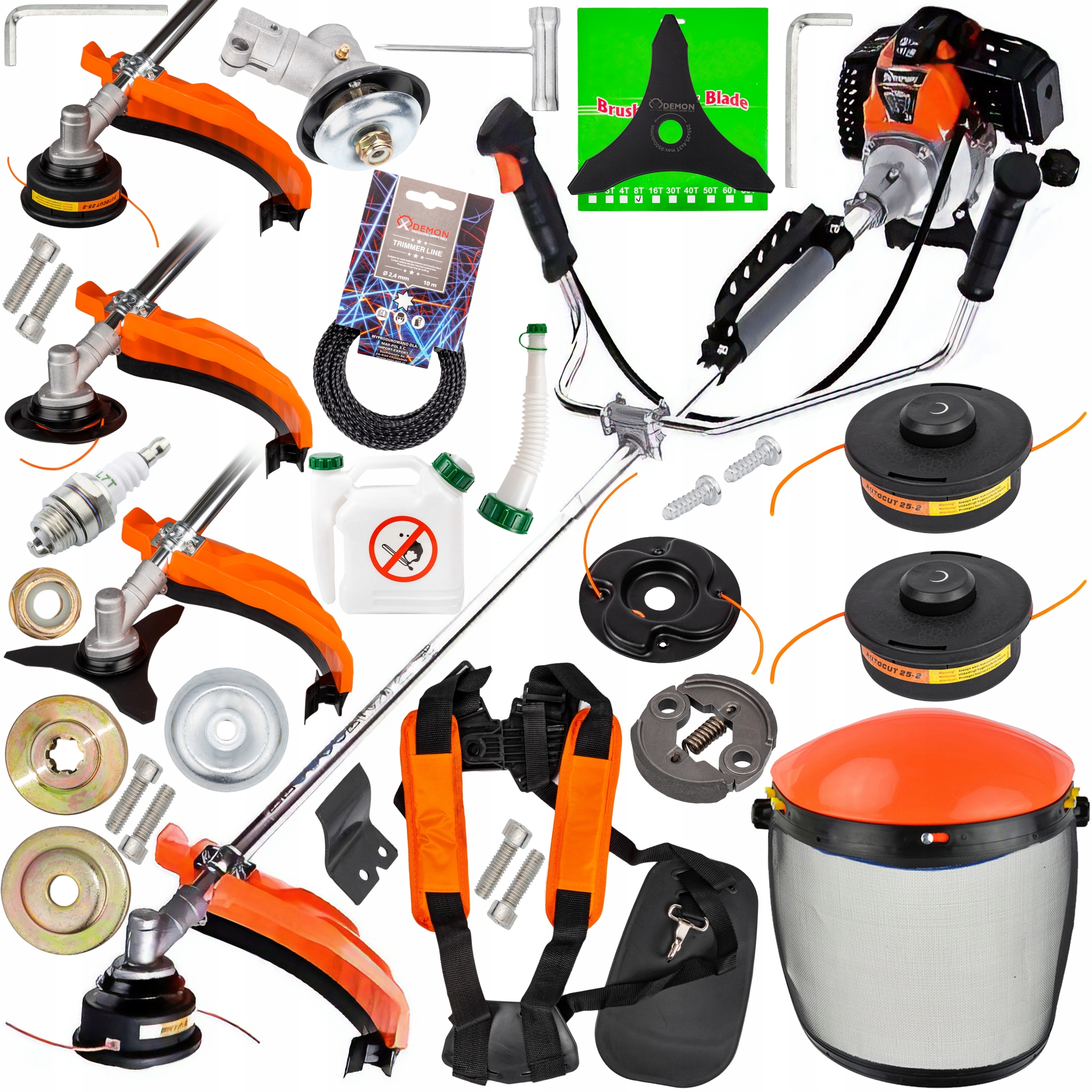 Kosa Spalinowa Do Trawy Wykaszarka Demon RQ580 Podkaszarka