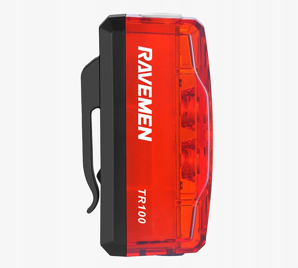 Lampa Tylna Ravemen TR100 LED Crystal Pure Red 100 lumenów aku USB-C 50g Marka Inna marka