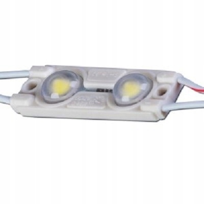 MODUŁ LED 12V 0,48W 6500K BIAŁE 2-DIODY 2835 IP67