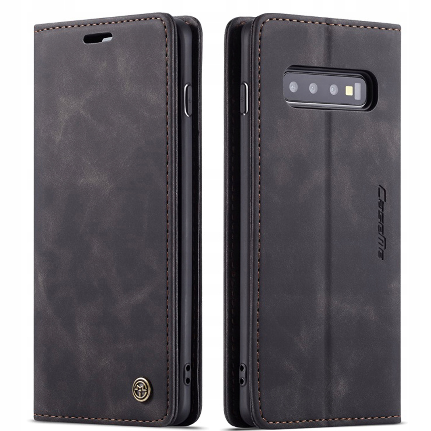 Etui Skóra Klapka Z Magnesem Do Samsung S10 Plus