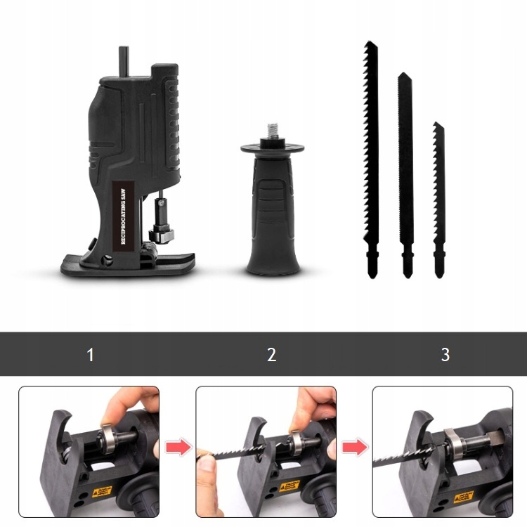 PRZYSTAWKA PIŁA SZABLASTA HILDA DO WIERTARKI WKRĘTARKI Długość (m) 30