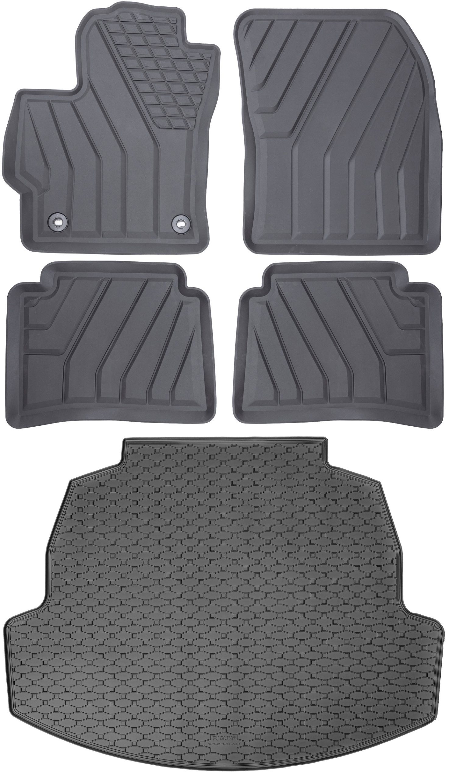 Toyota Corolla XII Sedan 2019- Podložka do batožinového priestoru gumové rohože