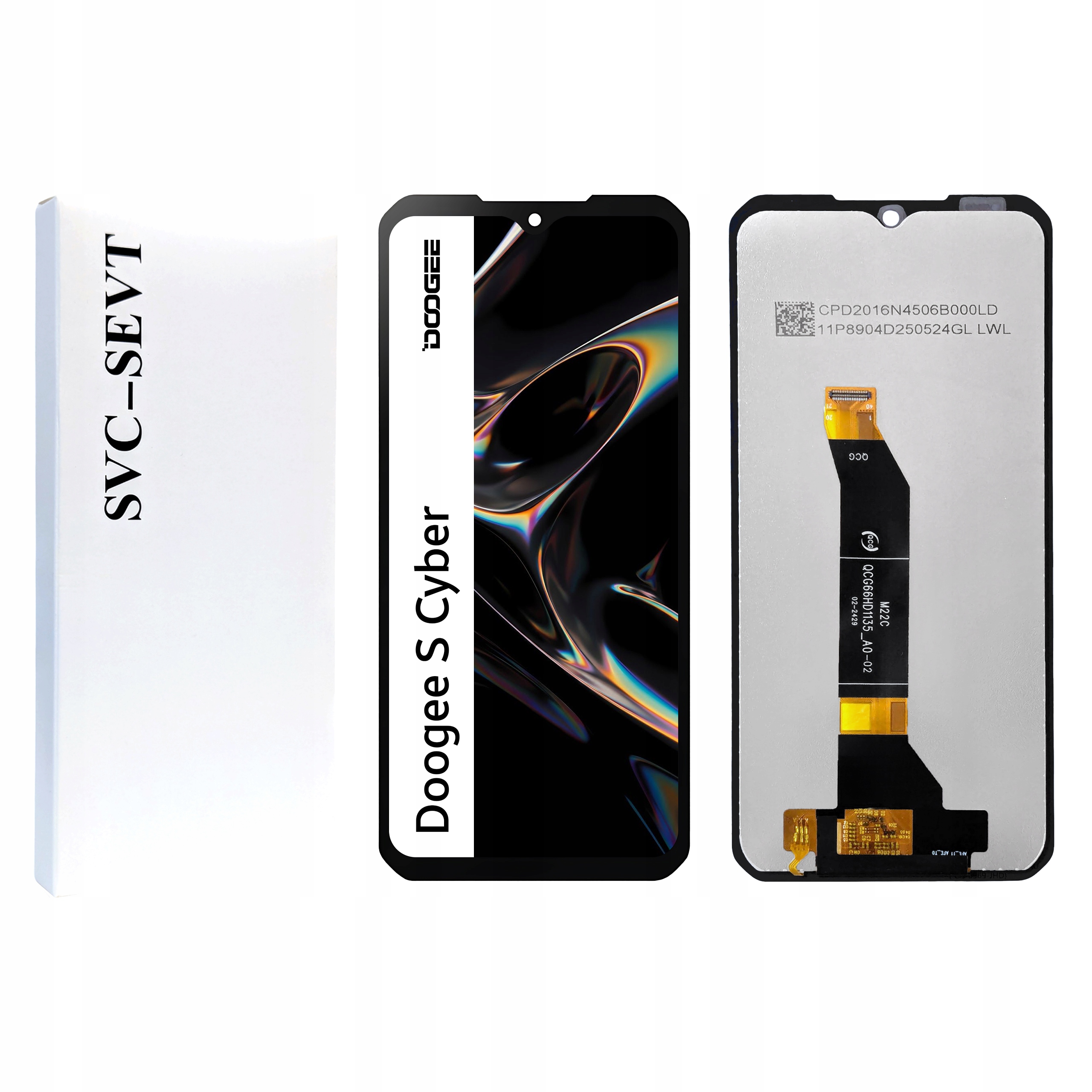 Displej pro Doogee S Cyber Display LCD Panel Originál Zila