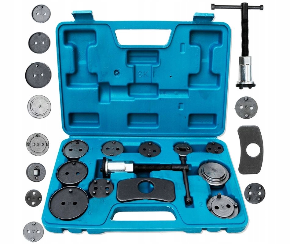 

Zestaw Do Wyciskania Tłoczków Hamulcowych 12 El