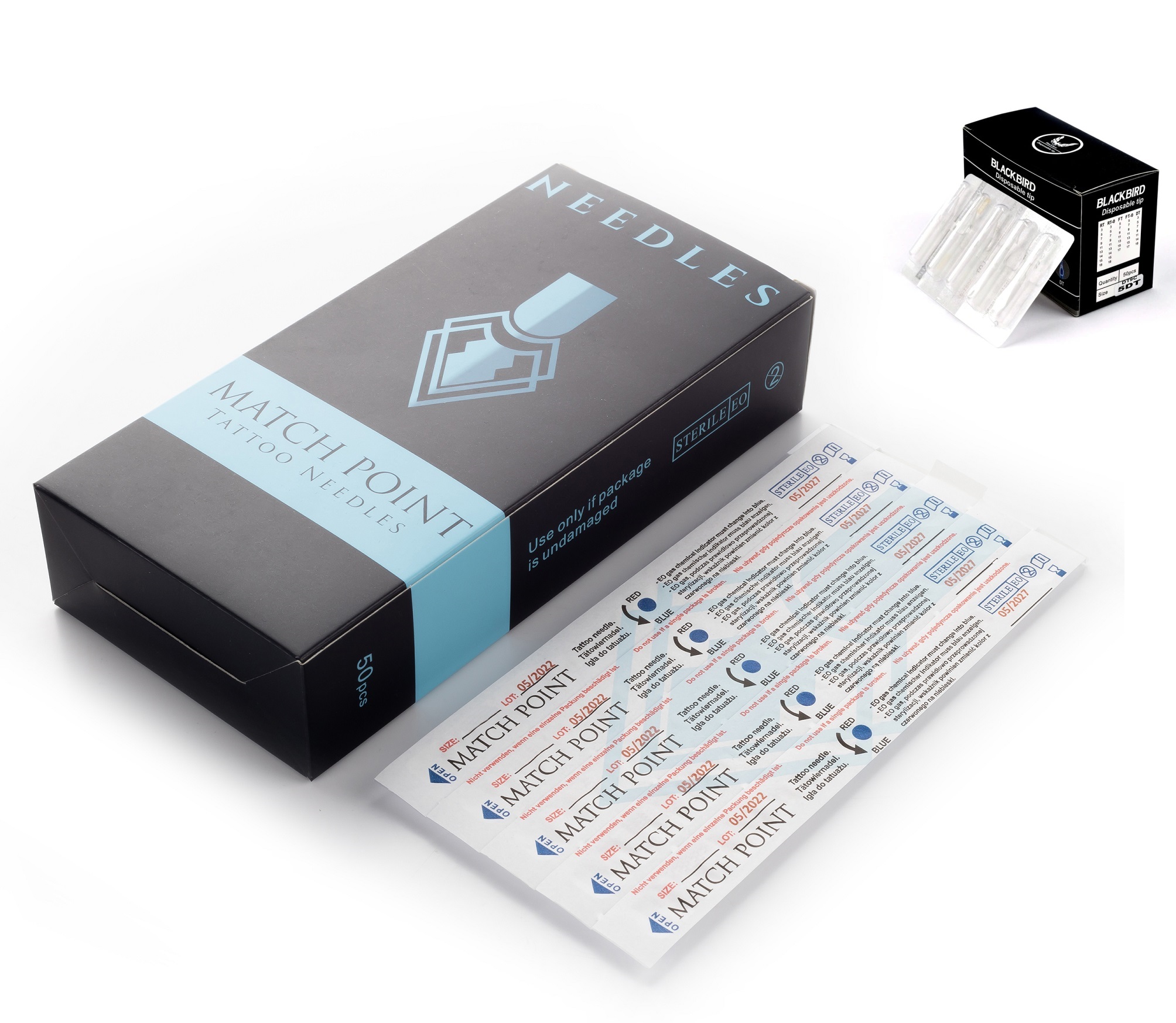 

Igły Tatuażu MPoint Zestaw 5 igieł i 5 dziobów 9RM