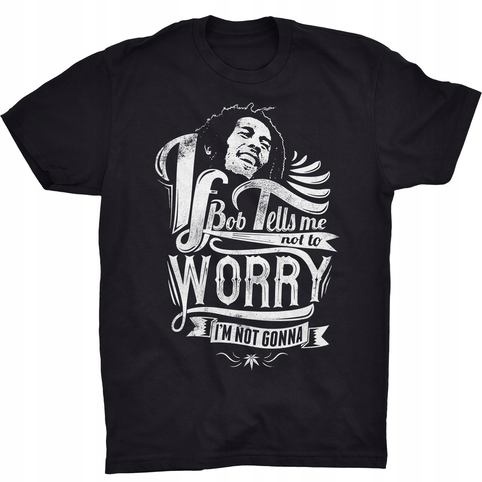 

Bob Marley Koszulka Don't Worry Be Happy Reggae