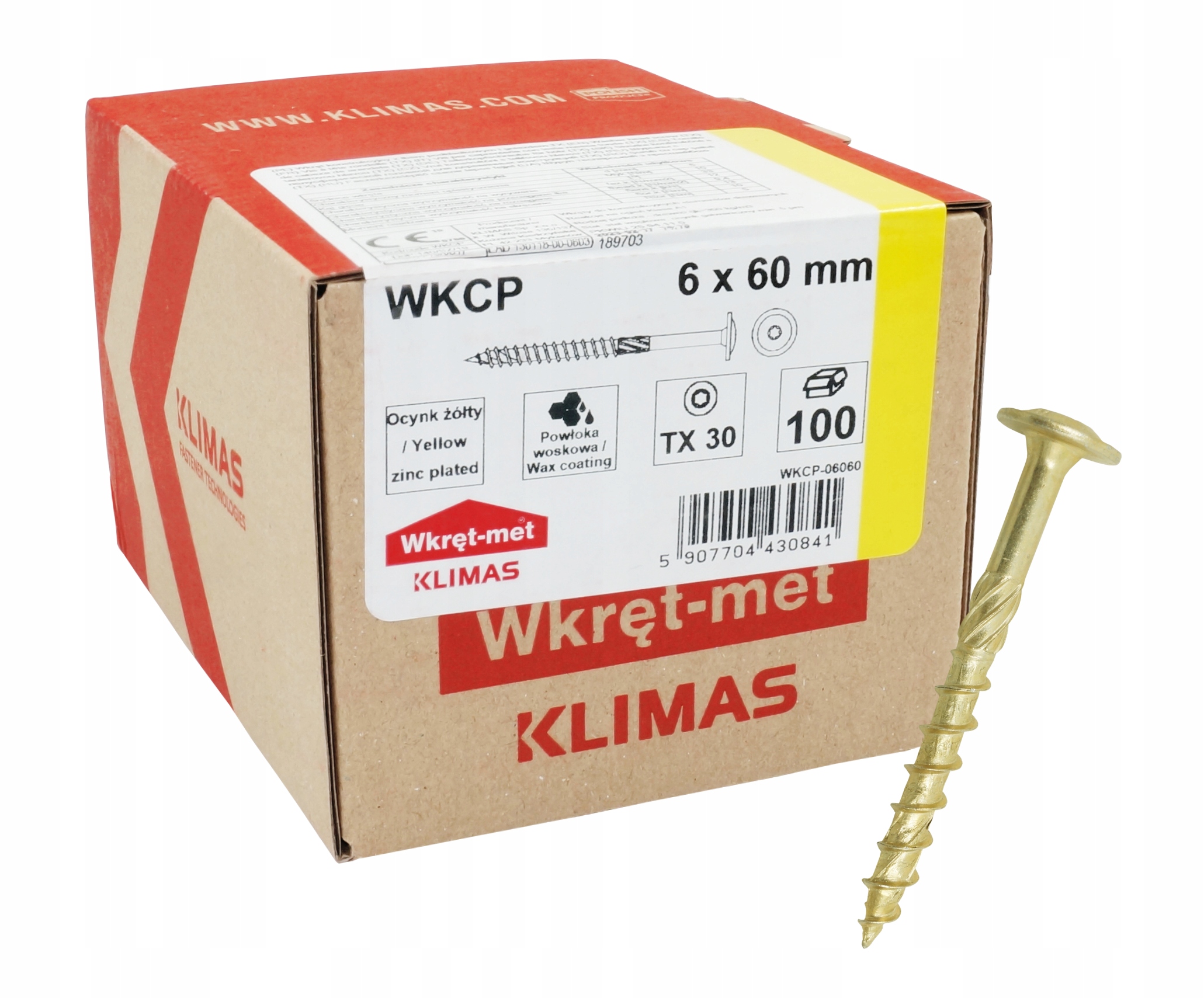 

Wkręty Ciesielskie Do Drewna Talerzowe Torx 6x60