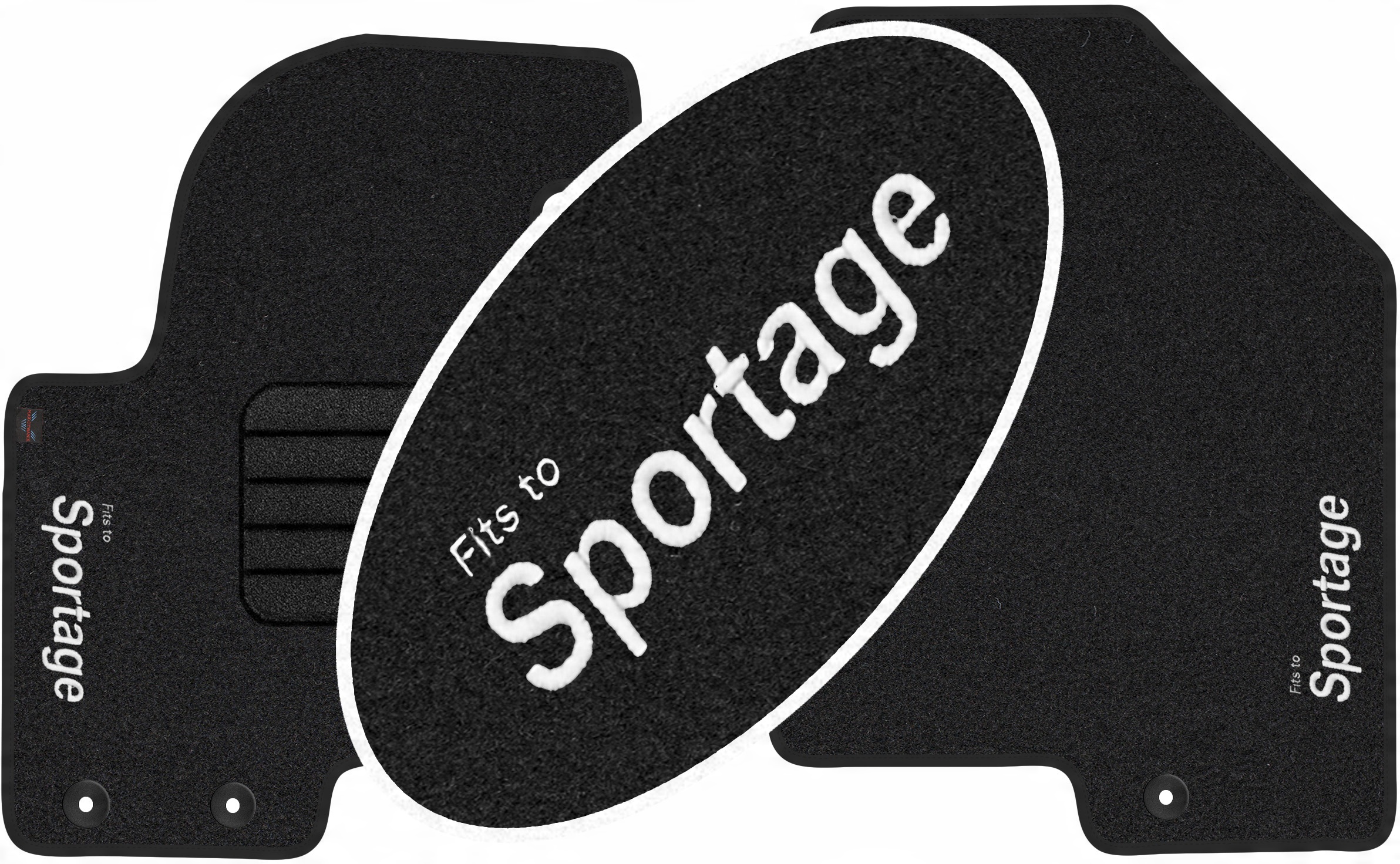 

Kia Sportage III 2010-2015 Dywaniki z Haftem
