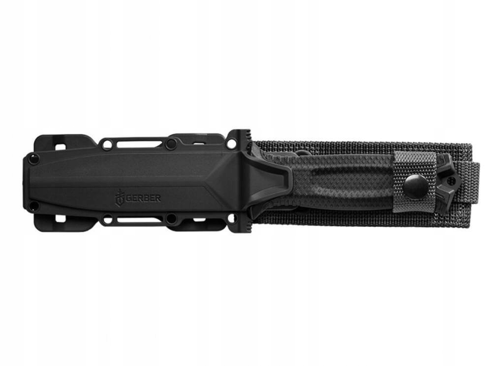 Nůž Gerber Strongarm Fe Black s pevnou pouzdro čepelí Molle