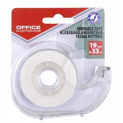 

Taśma biurowa Office Products 19mm x 33m dyspenser