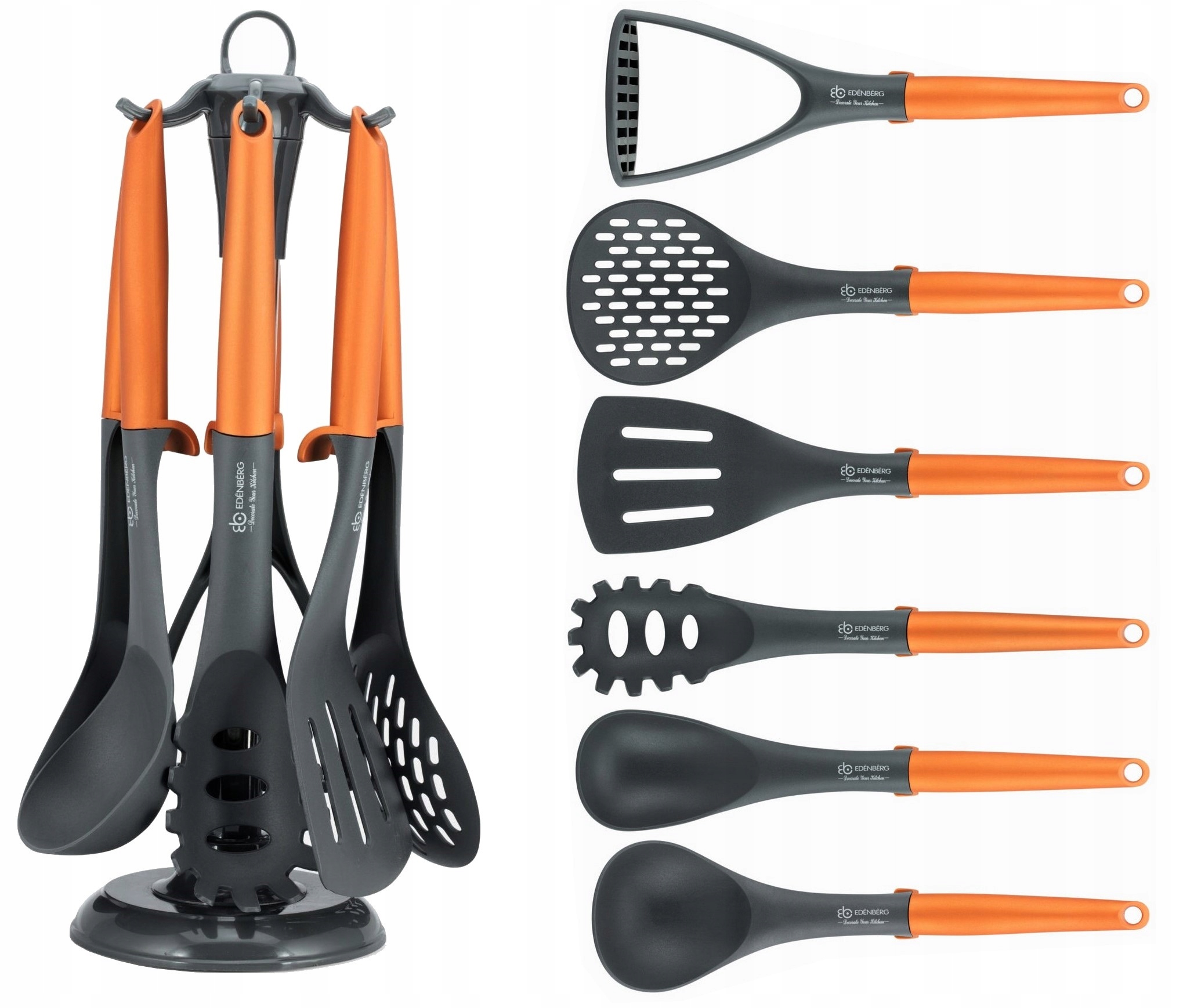 

Przybory Kuchenne Zestaw sztućce wieszak łyżka 803