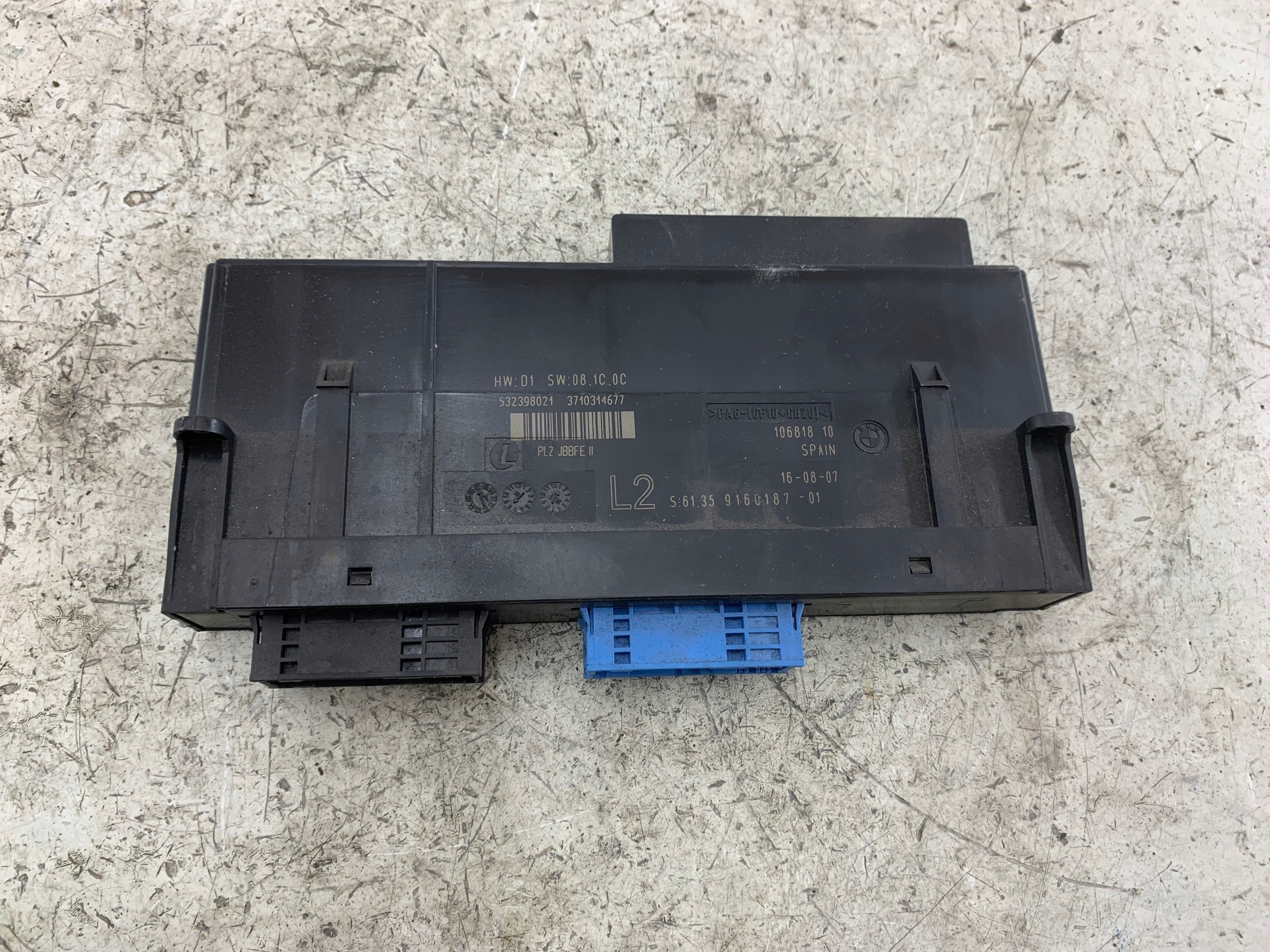 BMW E81 E87 comfort control unit 9160187