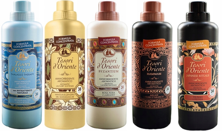 Levně Tesori d'Oriente Sada 5 italských tekutá aviváž 760 ml Tvbhj