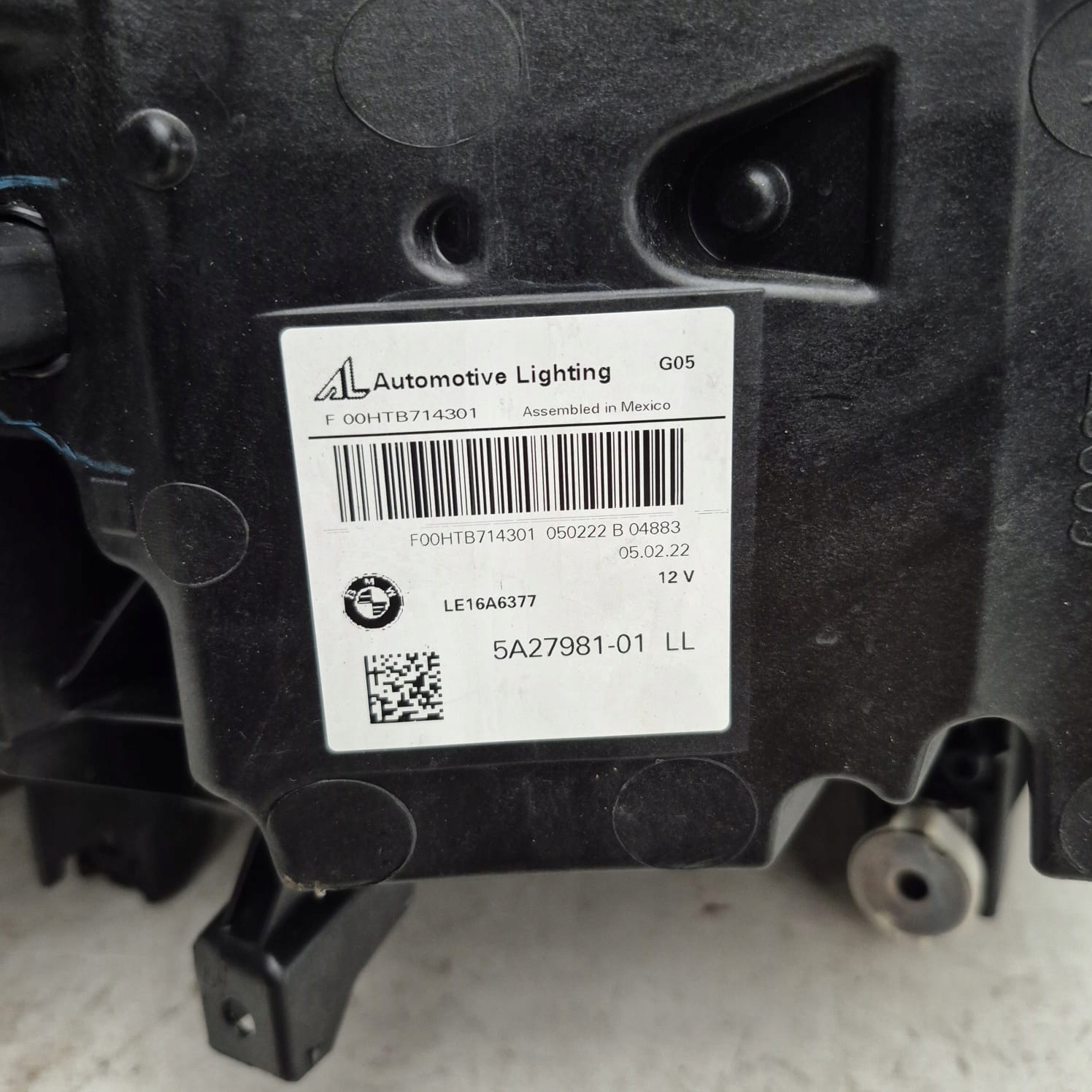 BMW X5 G05 18- light left front front FULL LED 5A27981-01