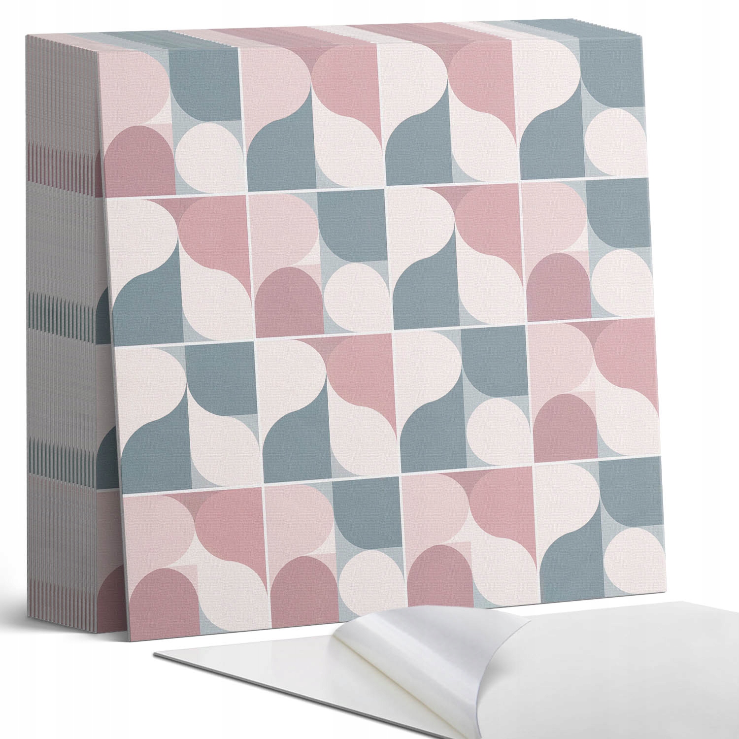 Nástěnné Pvc dlaždice Geometrické postavy v abstraktním stylu 20 x 20 x 20 cm
